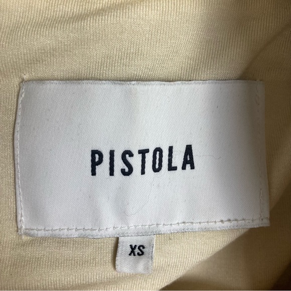 Pistola Zoey pullover XS women's sherpa fleece cream combo thick animal print - Picture 14 of 15